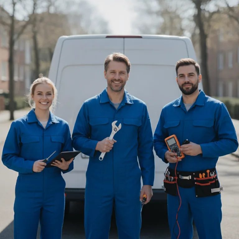 Waschmaschinenreparatur Team in Aspern